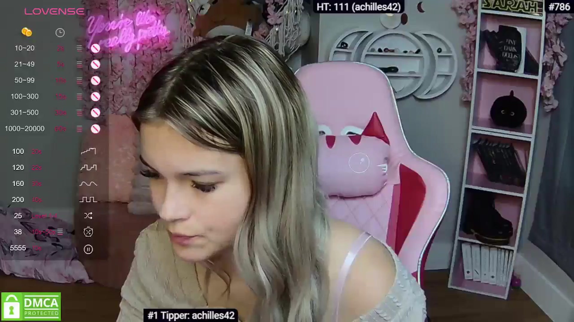 Gallery image thumbnail from Sarahsweets18's myfreecams stream on, 05/12/2024, 20:51 image 11 of 20