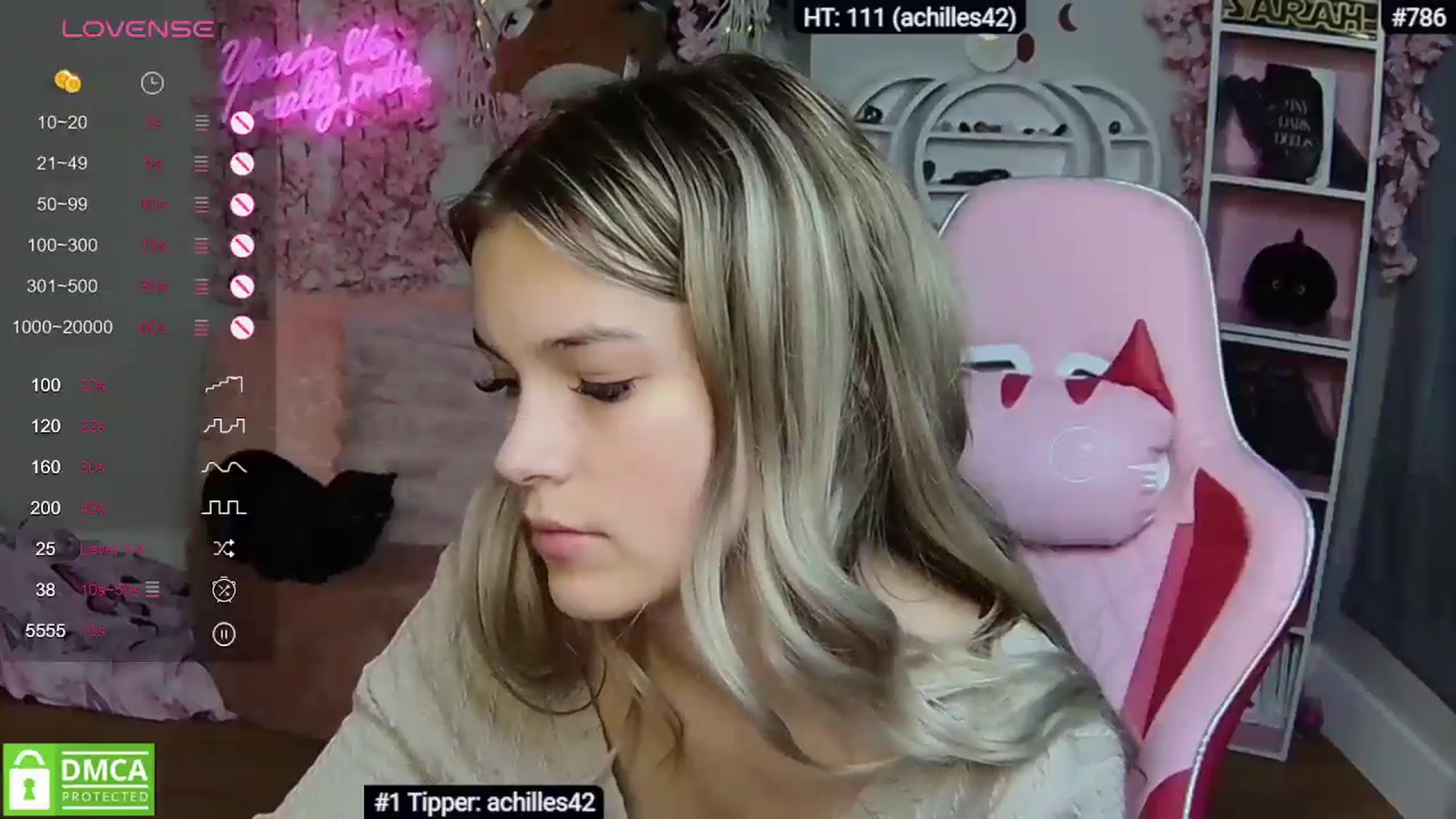 Gallery image thumbnail from Sarahsweets18's myfreecams stream on, 05/12/2024, 20:51 image 16 of 20