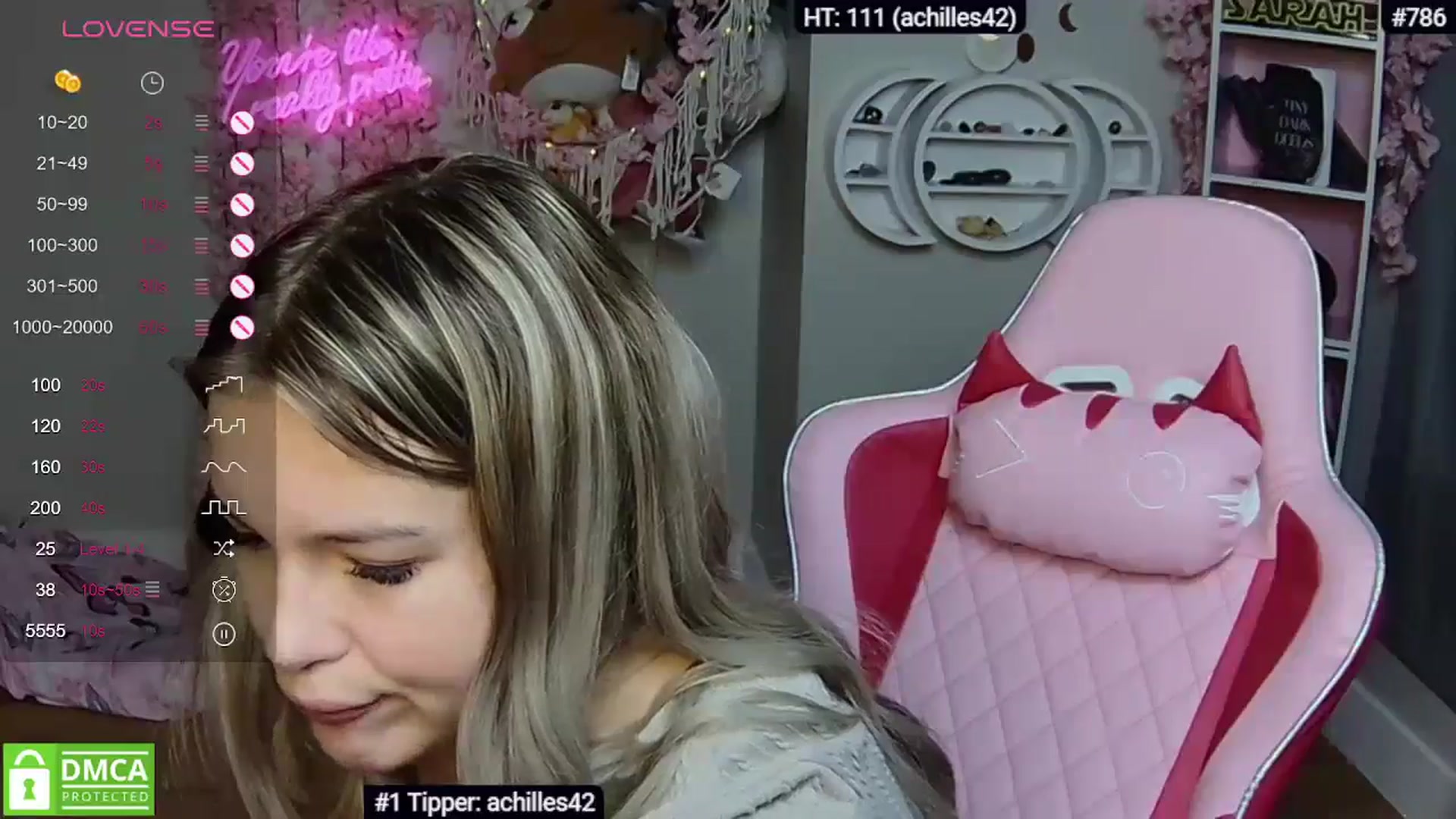 Gallery image thumbnail from Sarahsweets18's myfreecams stream on, 05/12/2024, 20:51 image 17 of 20