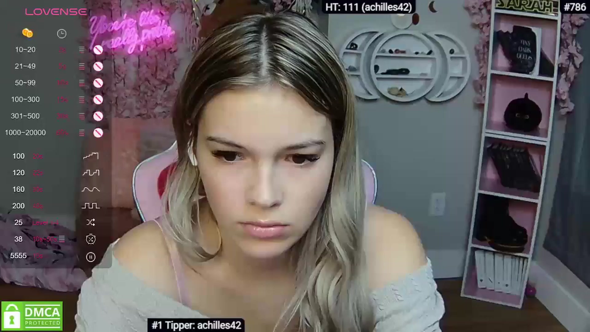 Gallery image thumbnail from Sarahsweets18's myfreecams stream on, 05/12/2024, 20:51 image 7 of 20