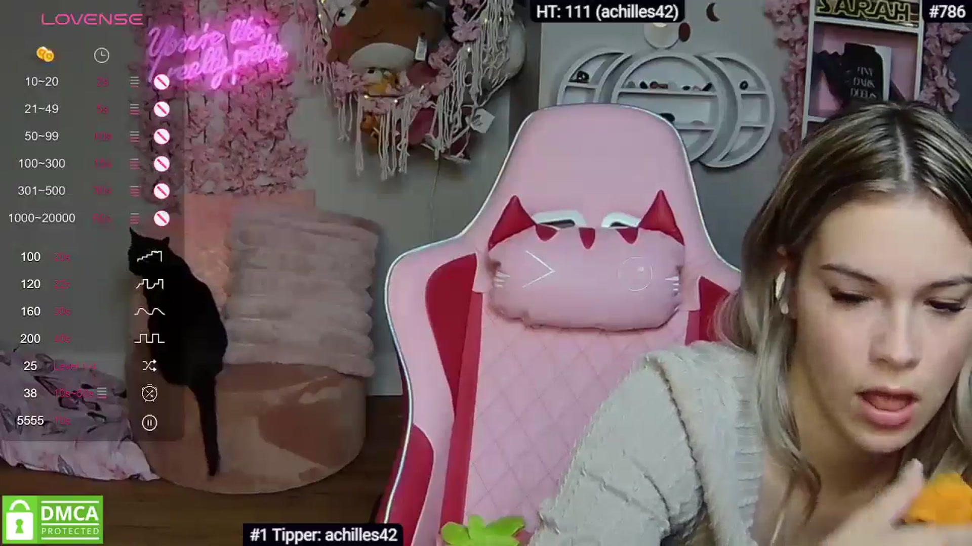 Gallery image thumbnail from Sarahsweets18's myfreecams stream on, 05/12/2024, 20:51 image 12 of 20