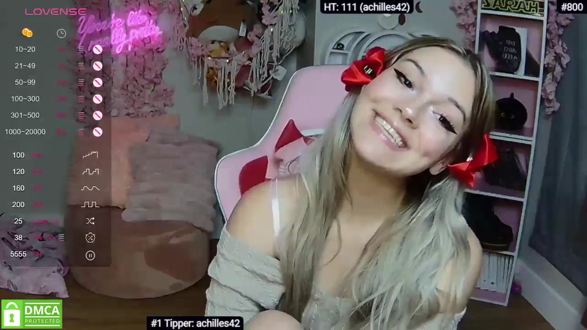 Gallery image thumbnail from Sarahsweets18's myfreecams stream on, 05/12/2024, 23:10 image 18 of 20