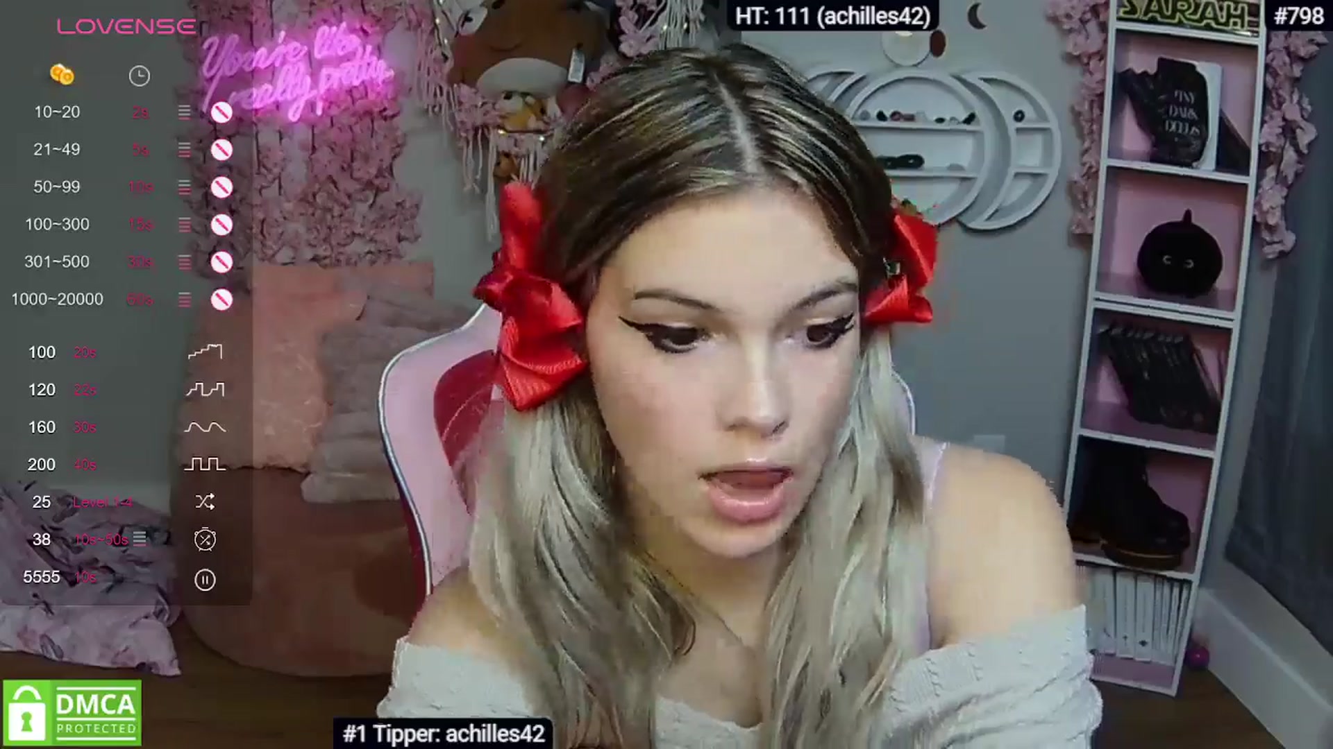 Gallery image thumbnail from Sarahsweets18's myfreecams stream on, 05/12/2024, 23:10 image 4 of 20