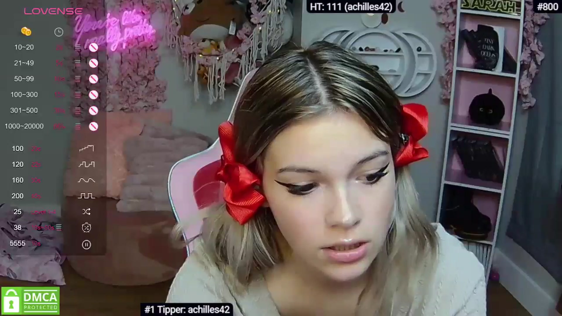Gallery image thumbnail from Sarahsweets18's myfreecams stream on, 05/12/2024, 23:10 image 12 of 20