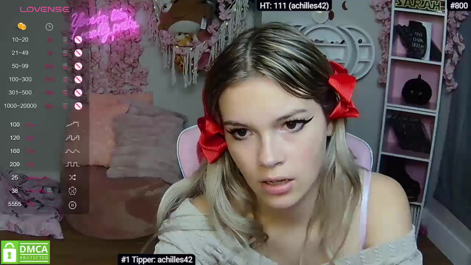 Gallery image thumbnail from Sarahsweets18's myfreecams stream on, 05/12/2024, 23:10 image 8 of 20