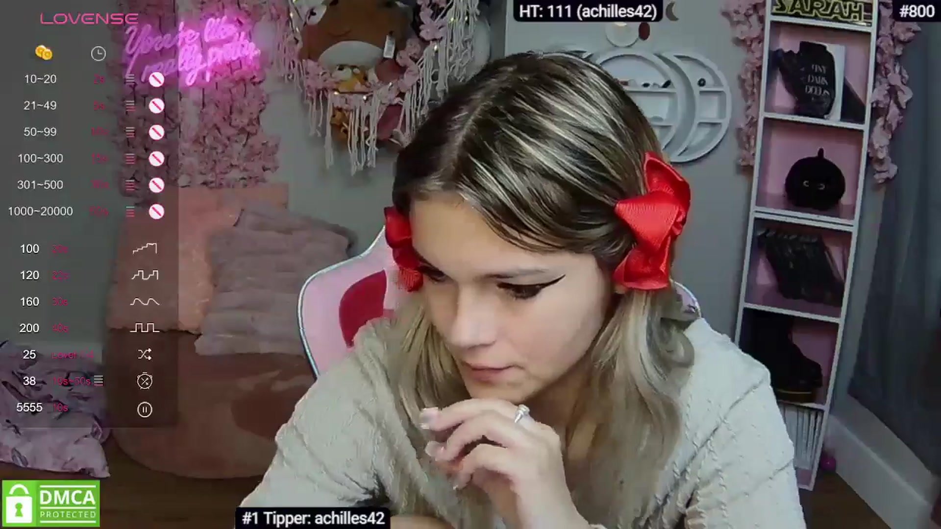 Gallery image thumbnail from Sarahsweets18's myfreecams stream on, 05/12/2024, 23:10 image 15 of 20