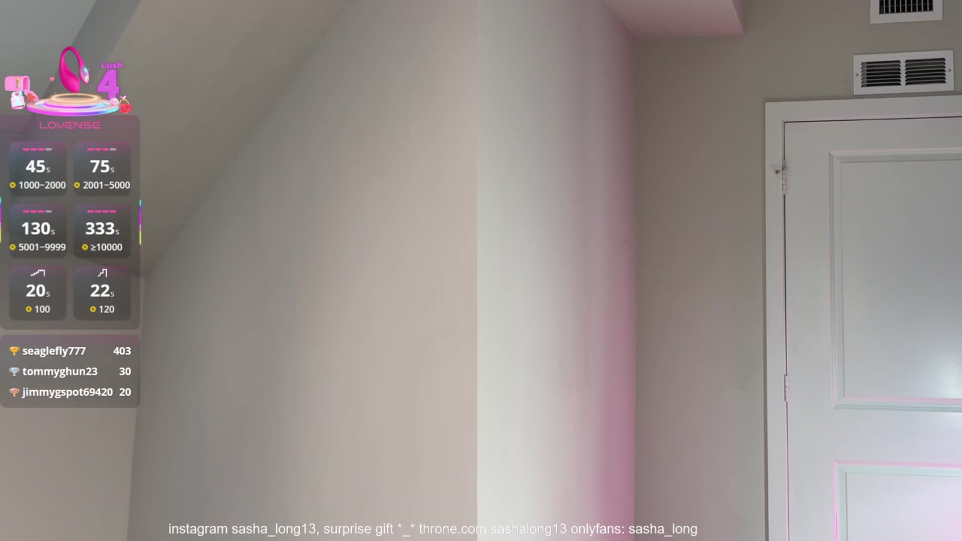 Gallery image thumbnail from Sashalong's myfreecams stream on, 12/18/2025, 22:07 image 18 of 20