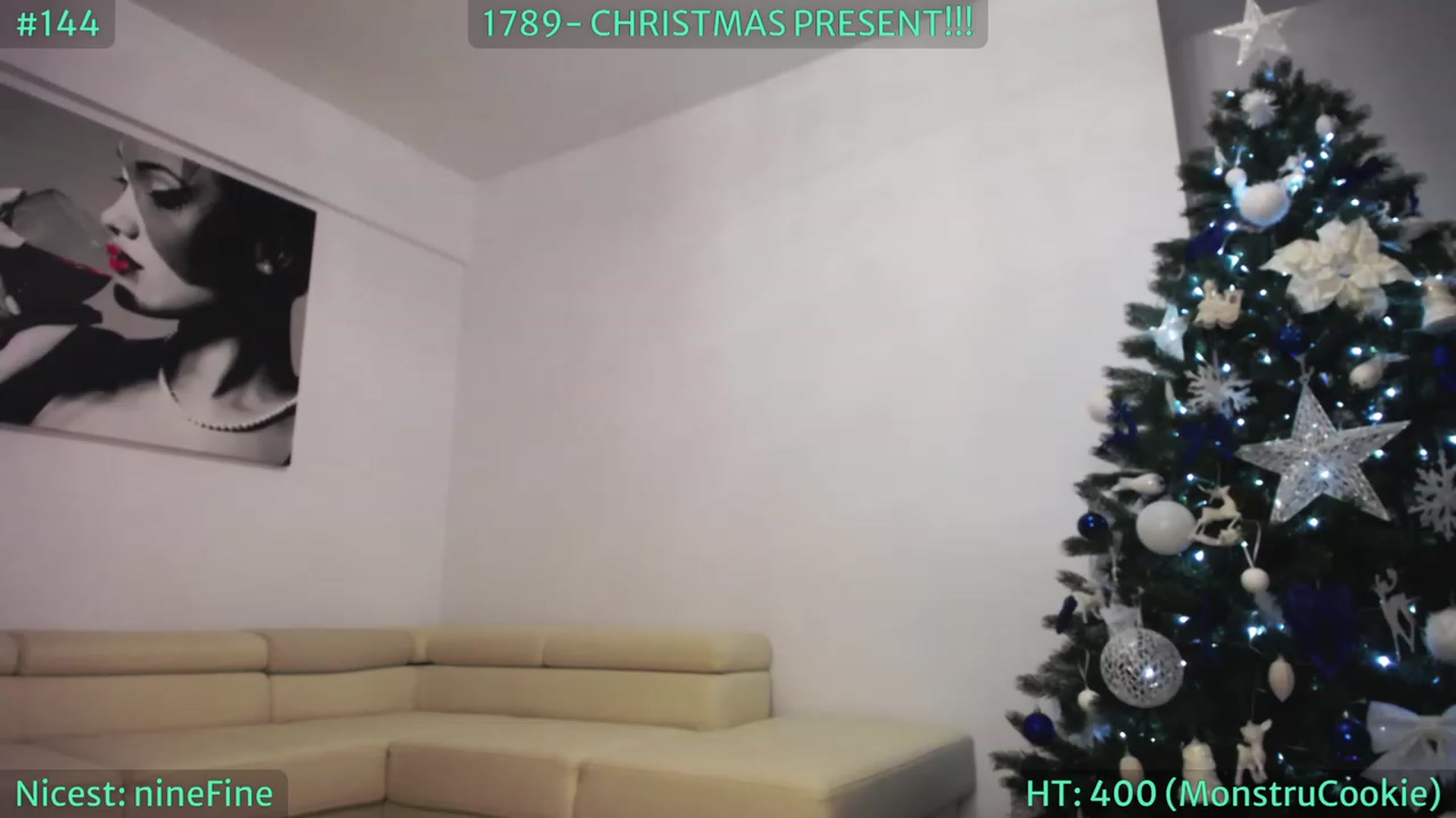 Gallery image thumbnail from SassyCookies's myfreecams stream on, 12/25/2022, 05:57 image 7 of 20