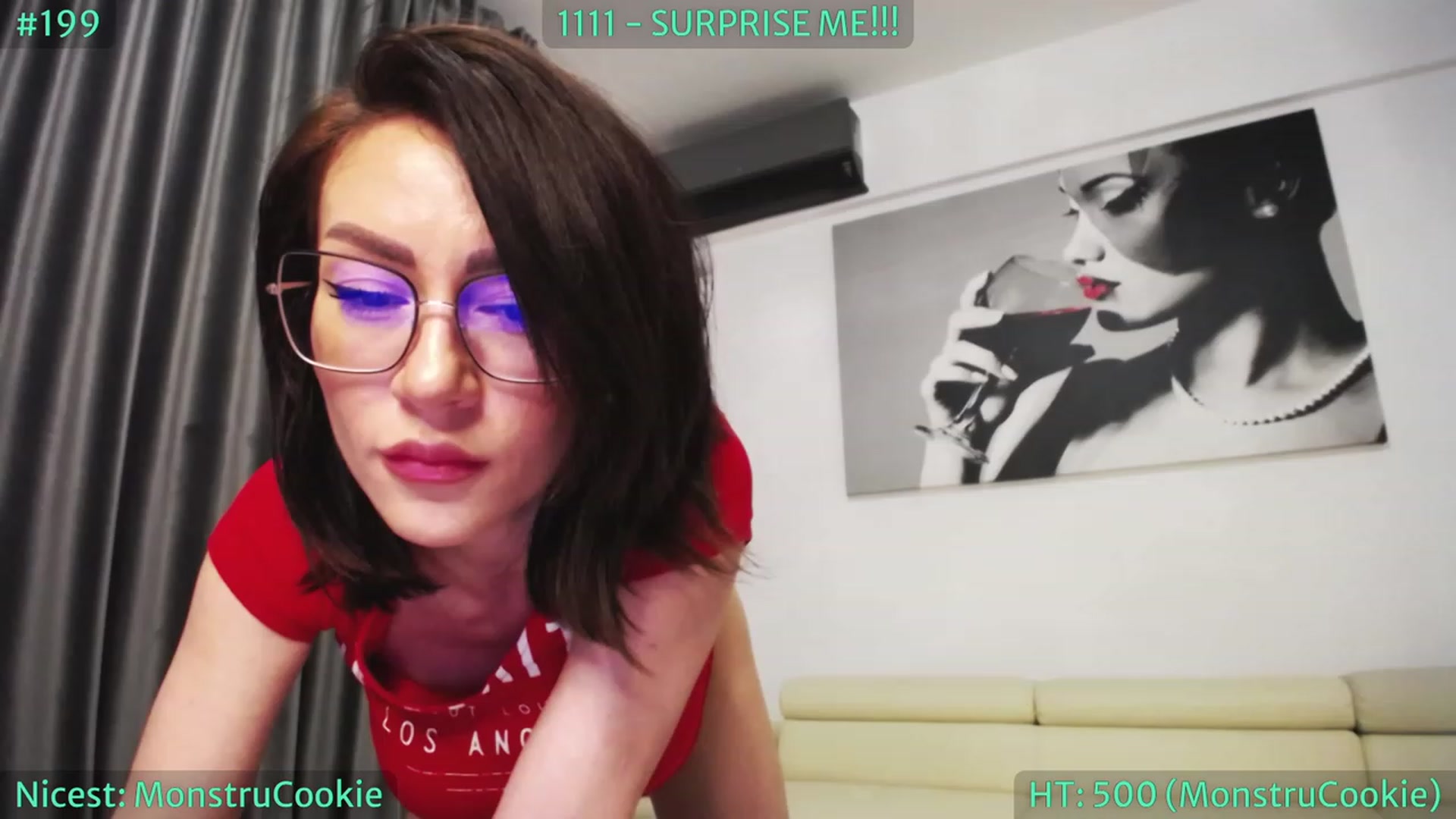 Gallery image thumbnail from SassyCookies's myfreecams stream on, 02/01/2023, 07:08 image 2 of 20