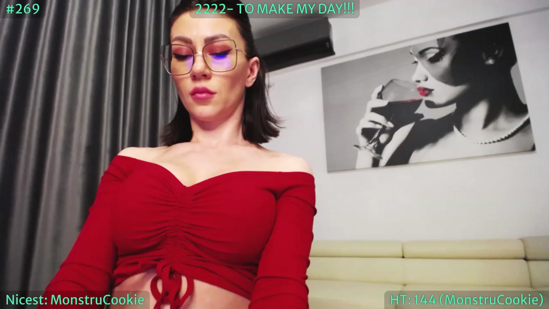 Gallery image thumbnail from SassyCookies's myfreecams stream on, 02/09/2023, 05:27 image 7 of 20