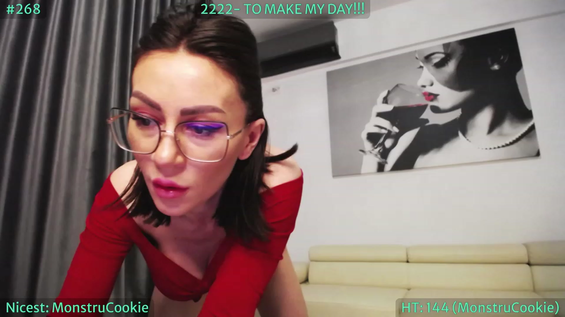 Gallery image thumbnail from SassyCookies's myfreecams stream on, 02/09/2023, 05:27 image 4 of 20