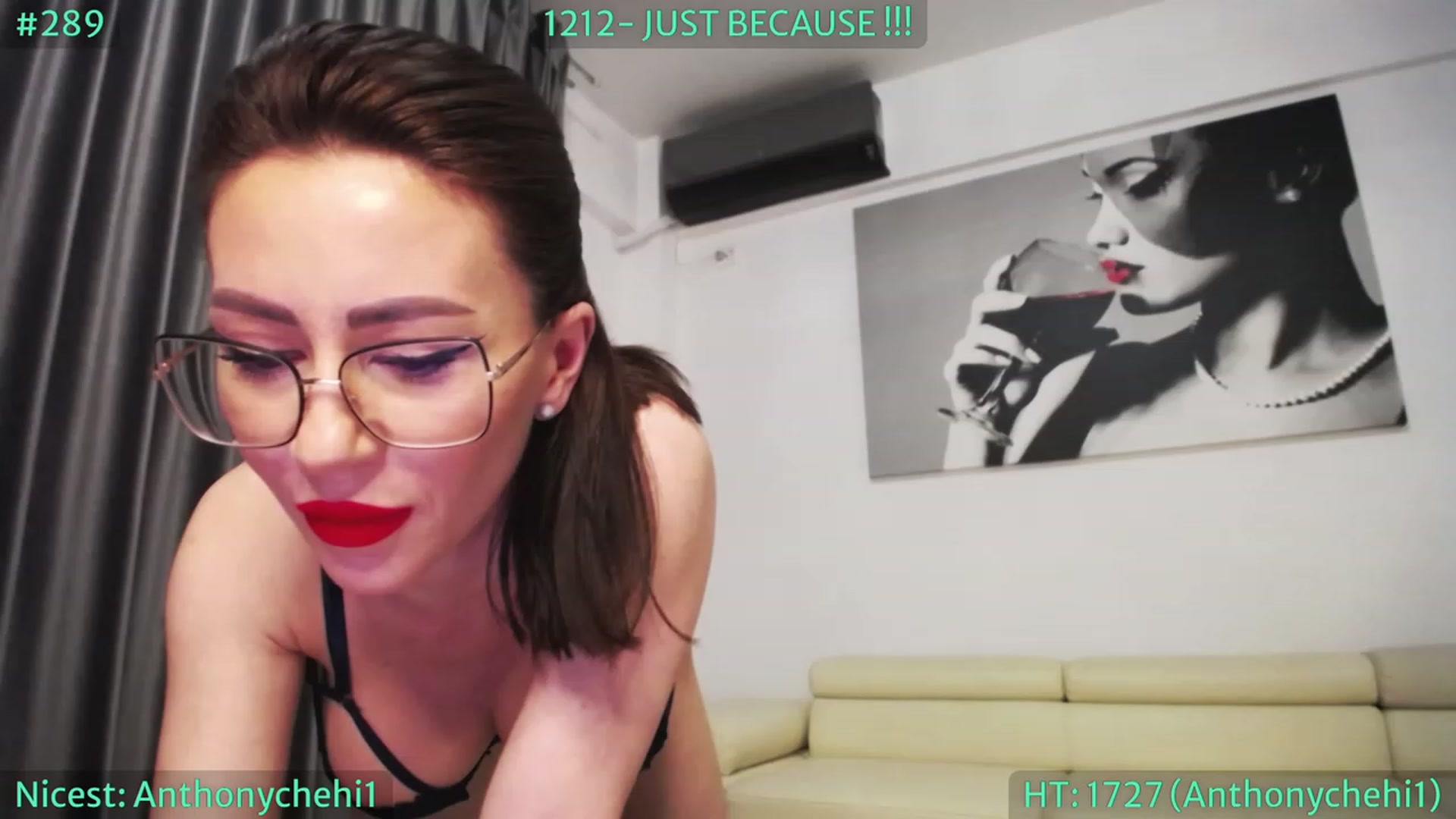 Gallery image thumbnail from SassyCookies's myfreecams stream on, 03/12/2023, 07:15 image 9 of 20