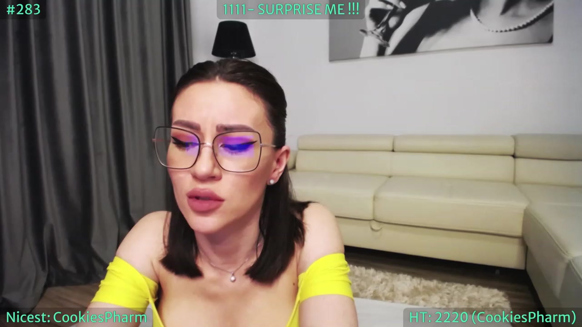 Gallery image thumbnail from SassyCookies's myfreecams stream on, 04/08/2023, 03:40 image 18 of 20