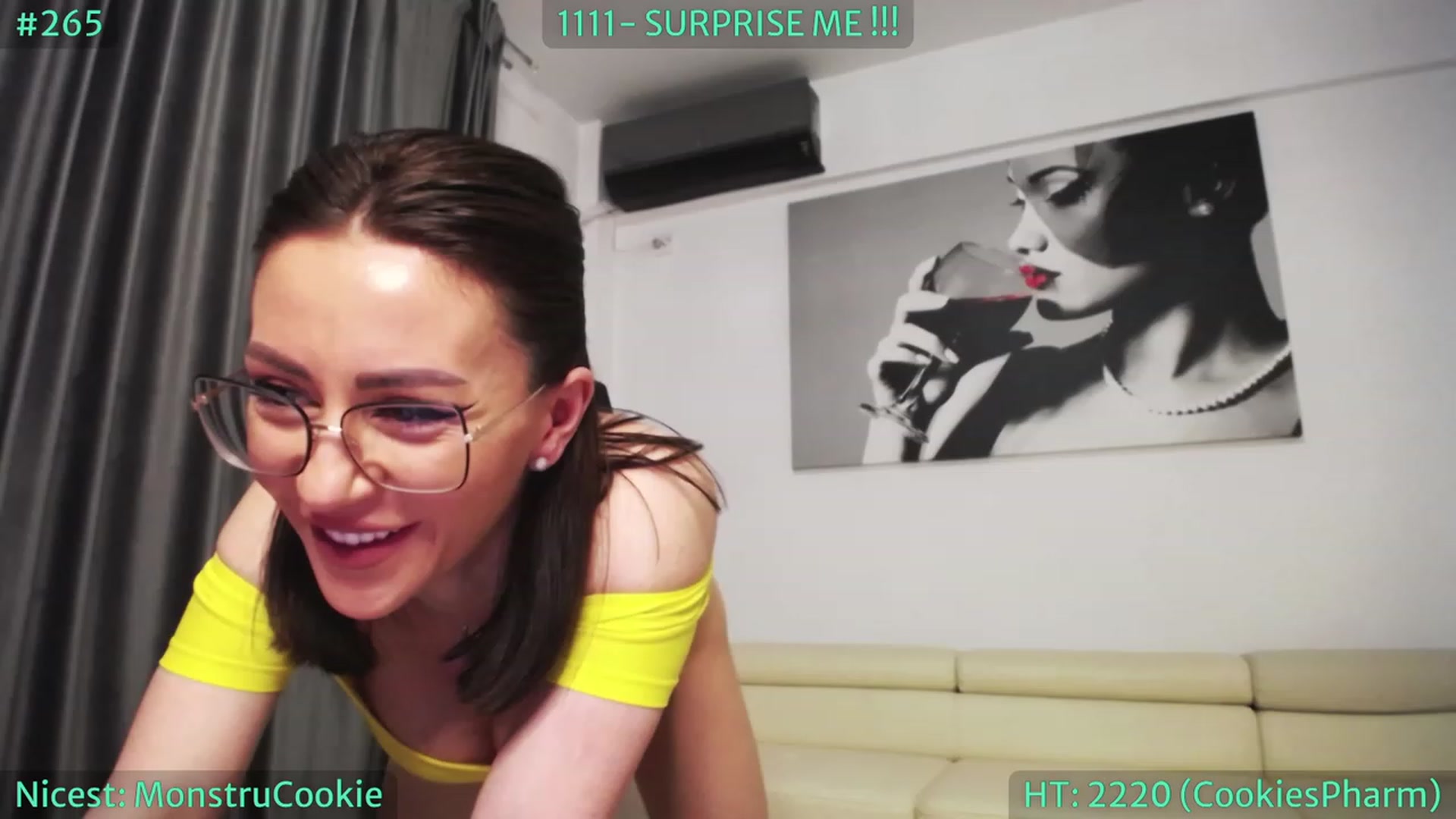 Gallery image thumbnail from SassyCookies's myfreecams stream on, 04/08/2023, 06:49 image 8 of 20