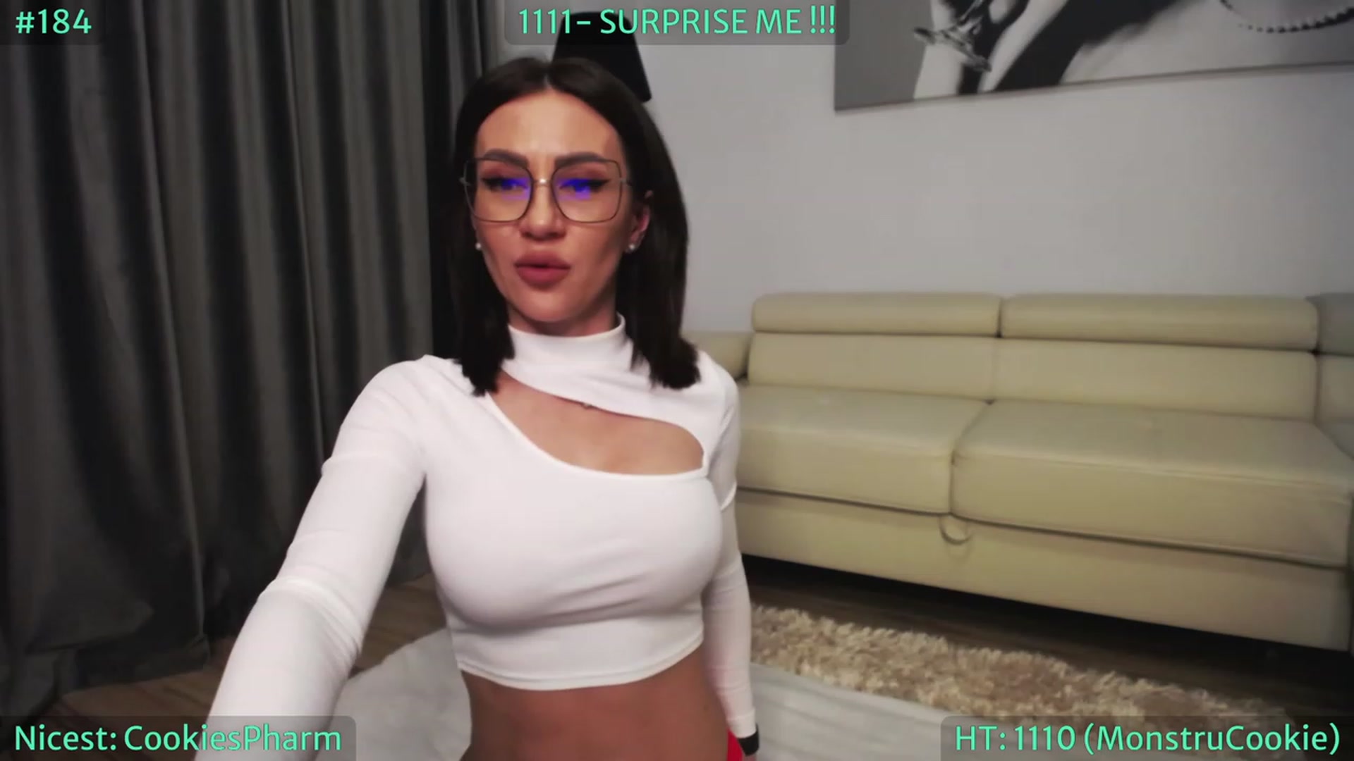 Gallery image thumbnail from SassyCookies's myfreecams stream on, 04/09/2023, 06:58 image 16 of 20