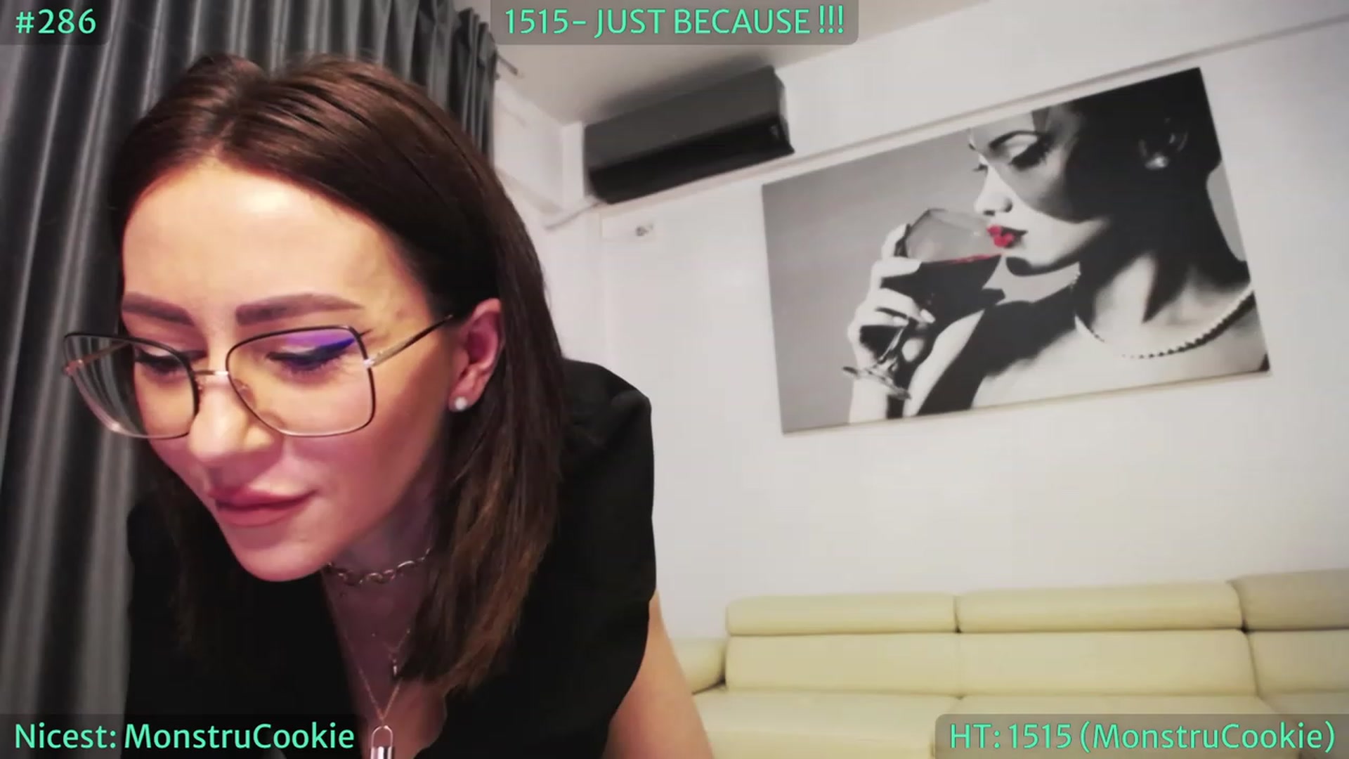 Gallery image thumbnail from SassyCookies's myfreecams stream on, 04/20/2023, 04:05 image 6 of 20