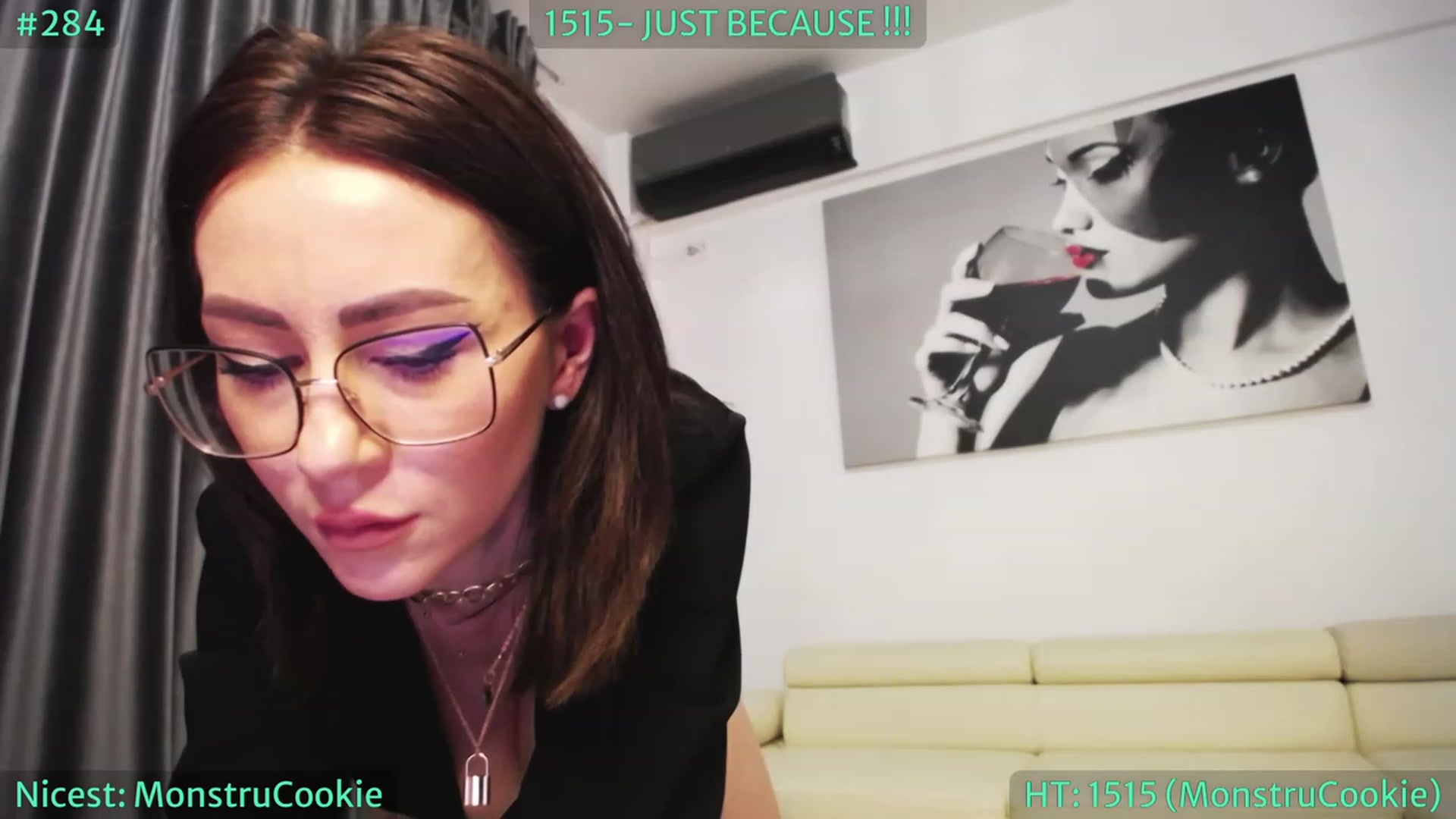 Gallery image thumbnail from SassyCookies's myfreecams stream on, 04/20/2023, 04:05 image 7 of 20
