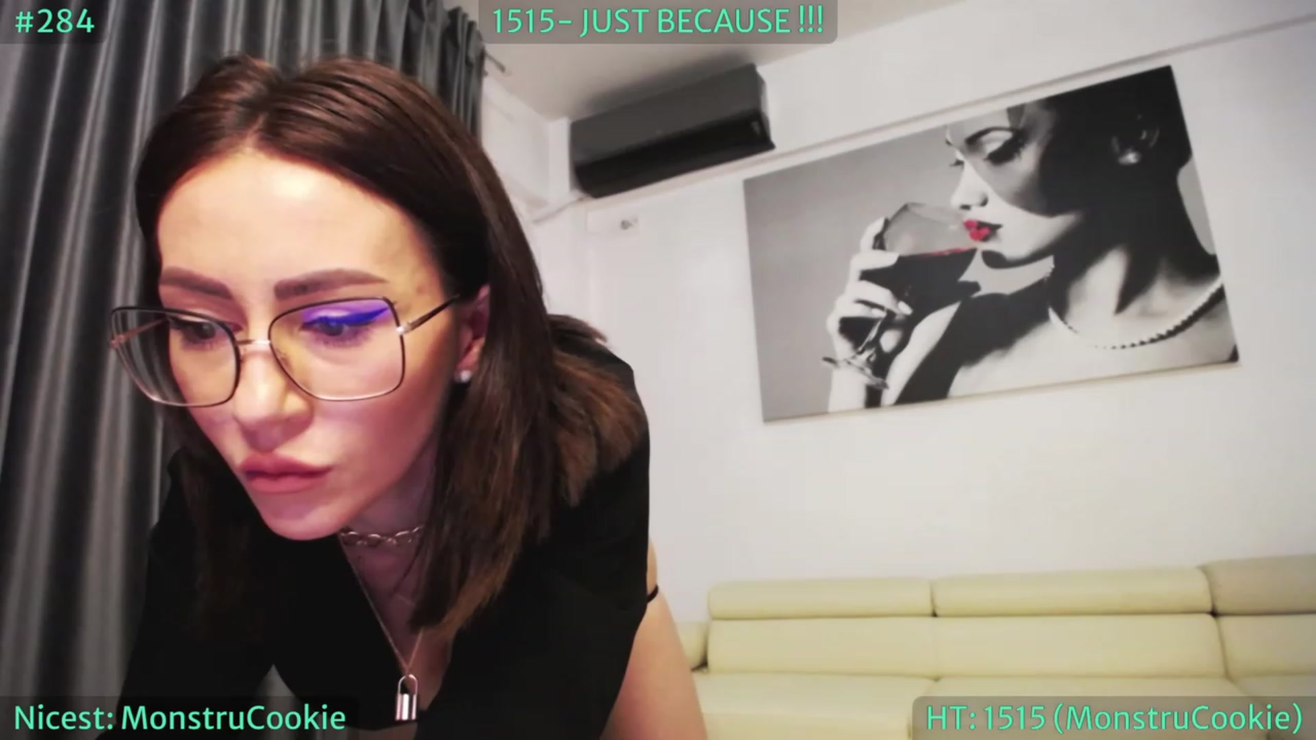 Gallery image thumbnail from SassyCookies's myfreecams stream on, 04/20/2023, 04:05 image 10 of 20