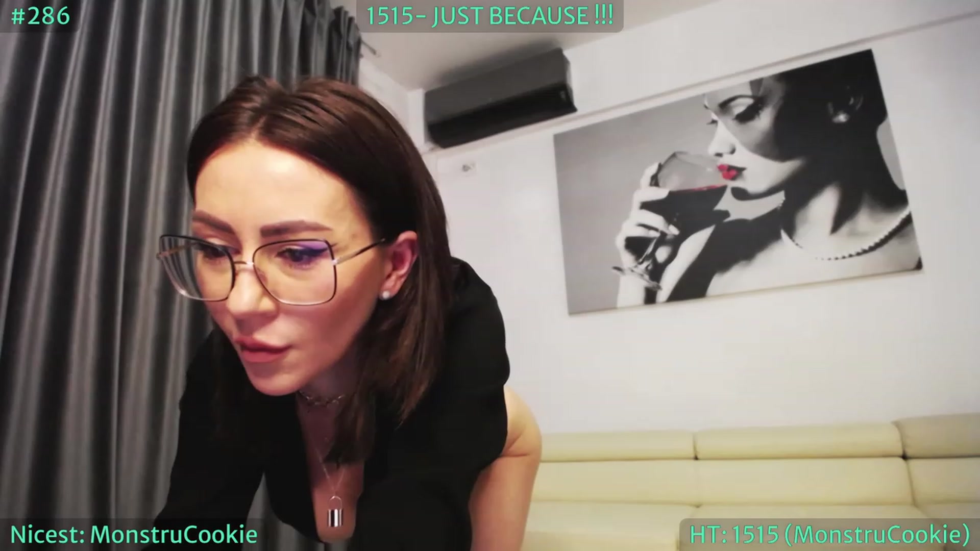 Gallery image thumbnail from SassyCookies's myfreecams stream on, 04/20/2023, 04:05 image 5 of 20