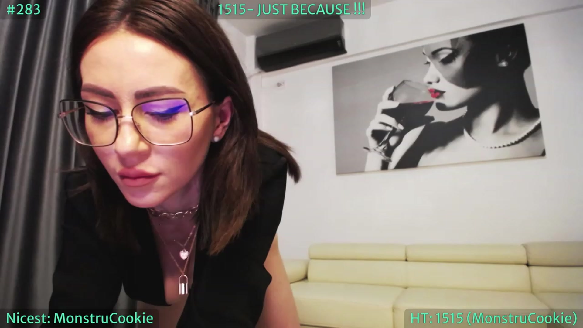 Gallery image thumbnail from SassyCookies's myfreecams stream on, 04/20/2023, 04:05 image 14 of 20