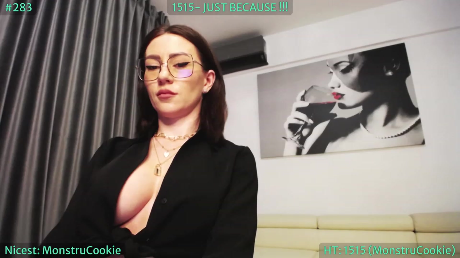 Gallery image thumbnail from SassyCookies's myfreecams stream on, 04/20/2023, 04:05 image 12 of 20