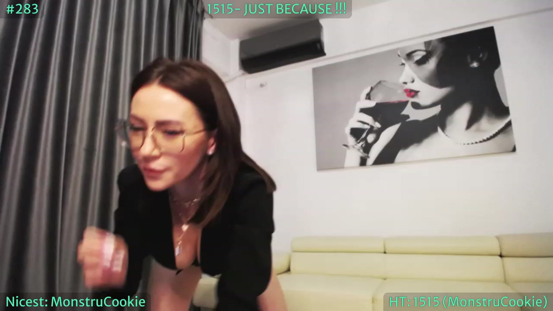 Gallery image thumbnail from SassyCookies's myfreecams stream on, 04/20/2023, 04:05 image 3 of 20
