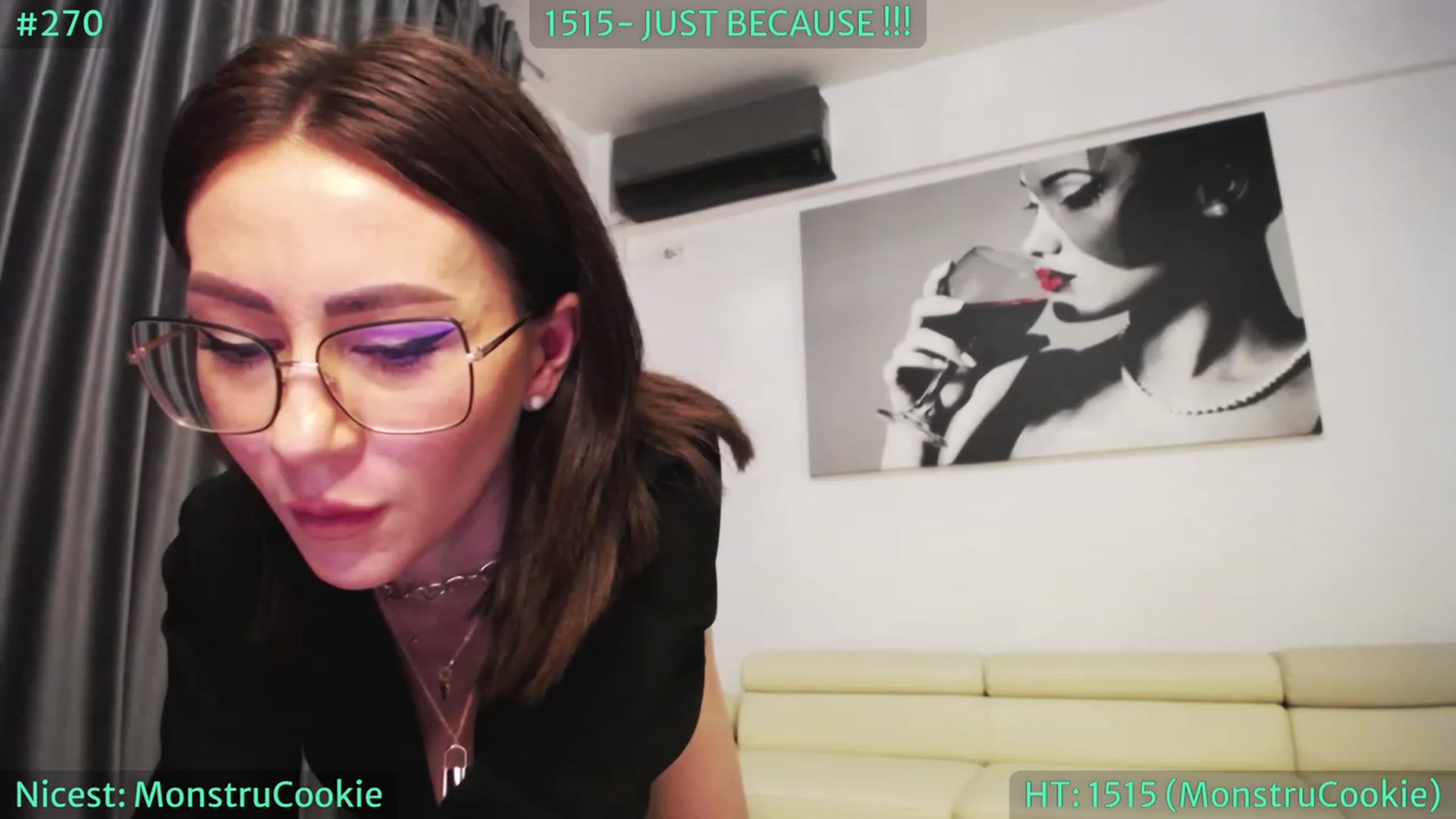 Gallery image thumbnail from SassyCookies's myfreecams stream on, 04/20/2023, 05:29 image 17 of 20