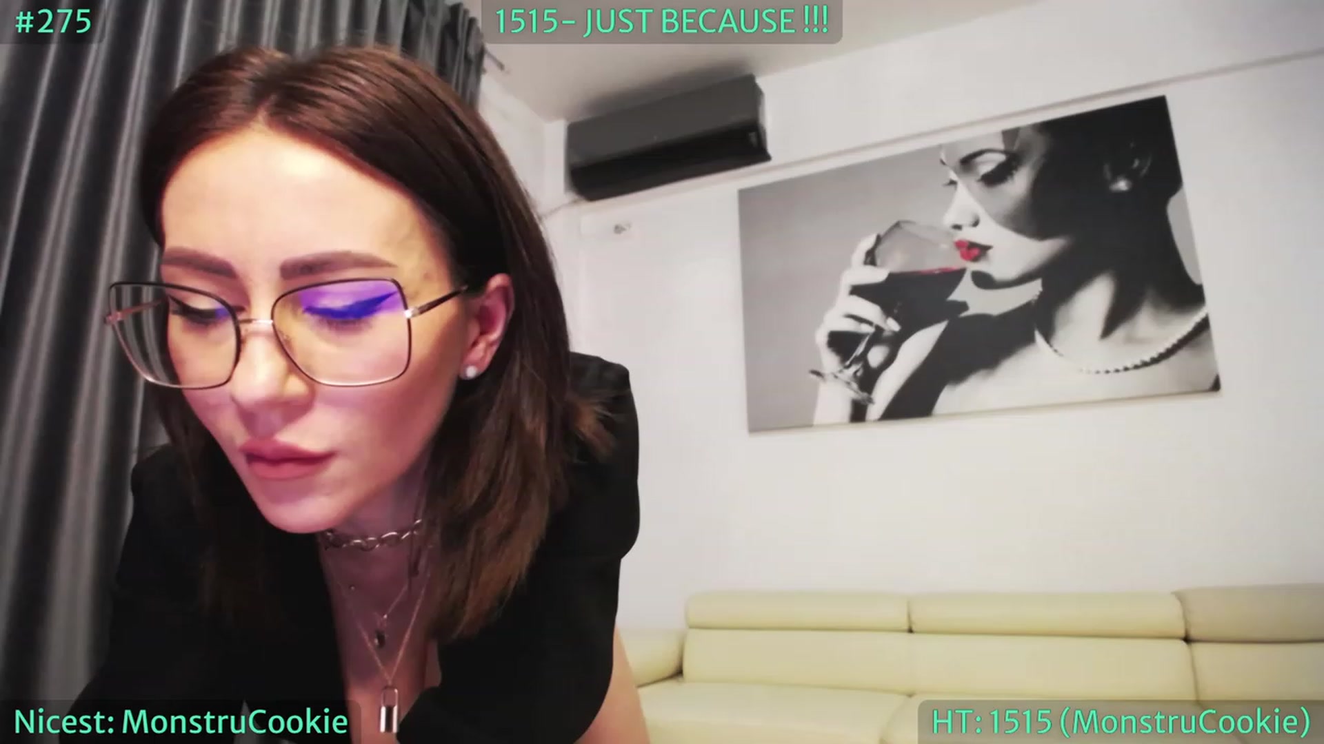 Gallery image thumbnail from SassyCookies's myfreecams stream on, 04/20/2023, 05:29 image 9 of 20