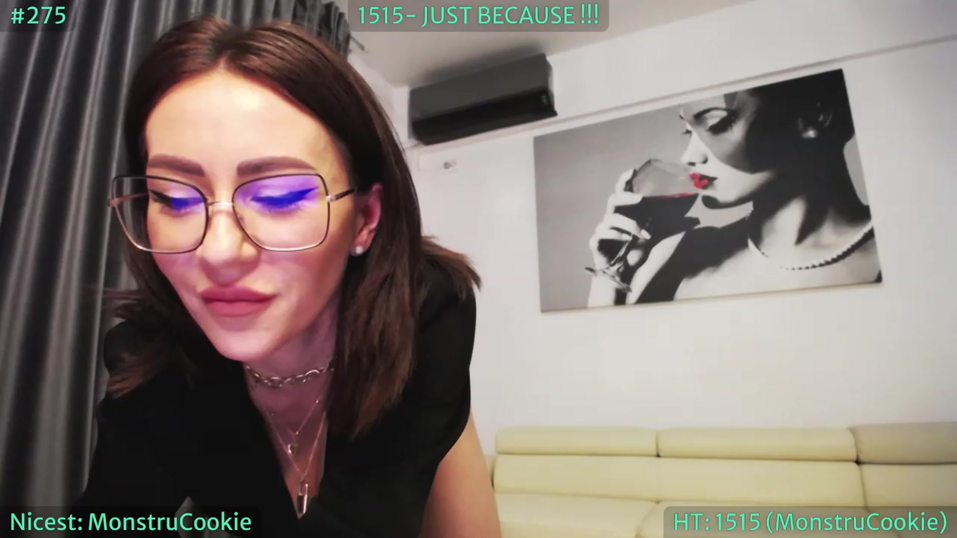 Gallery image thumbnail from SassyCookies's myfreecams stream on, 04/20/2023, 05:29 image 10 of 20