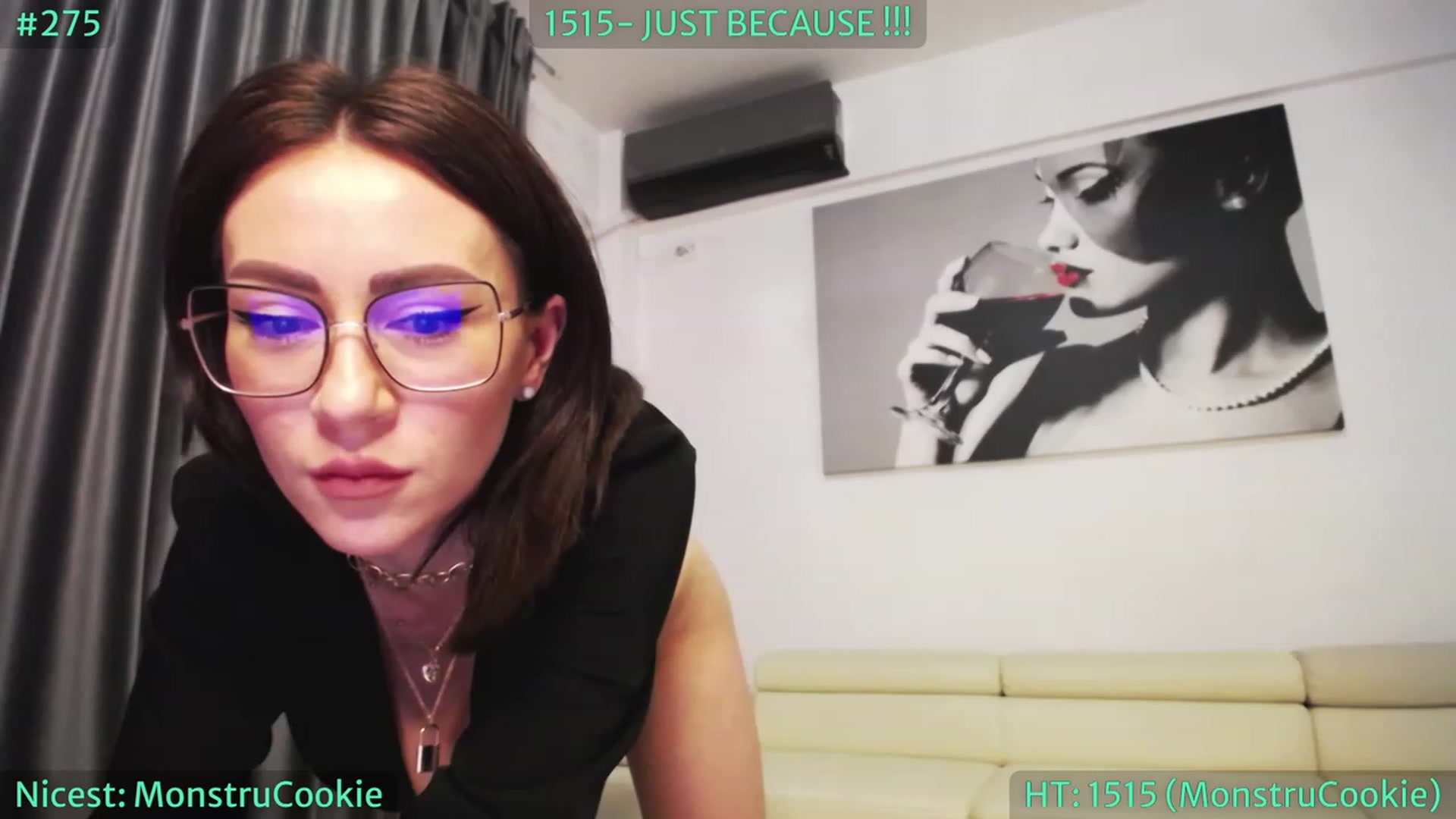 Gallery image thumbnail from SassyCookies's myfreecams stream on, 04/20/2023, 05:29 image 13 of 20