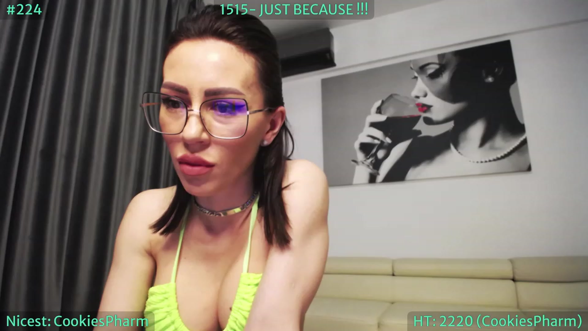 Gallery image thumbnail from SassyCookies's myfreecams stream on, 04/23/2023, 03:58 image 20 of 20