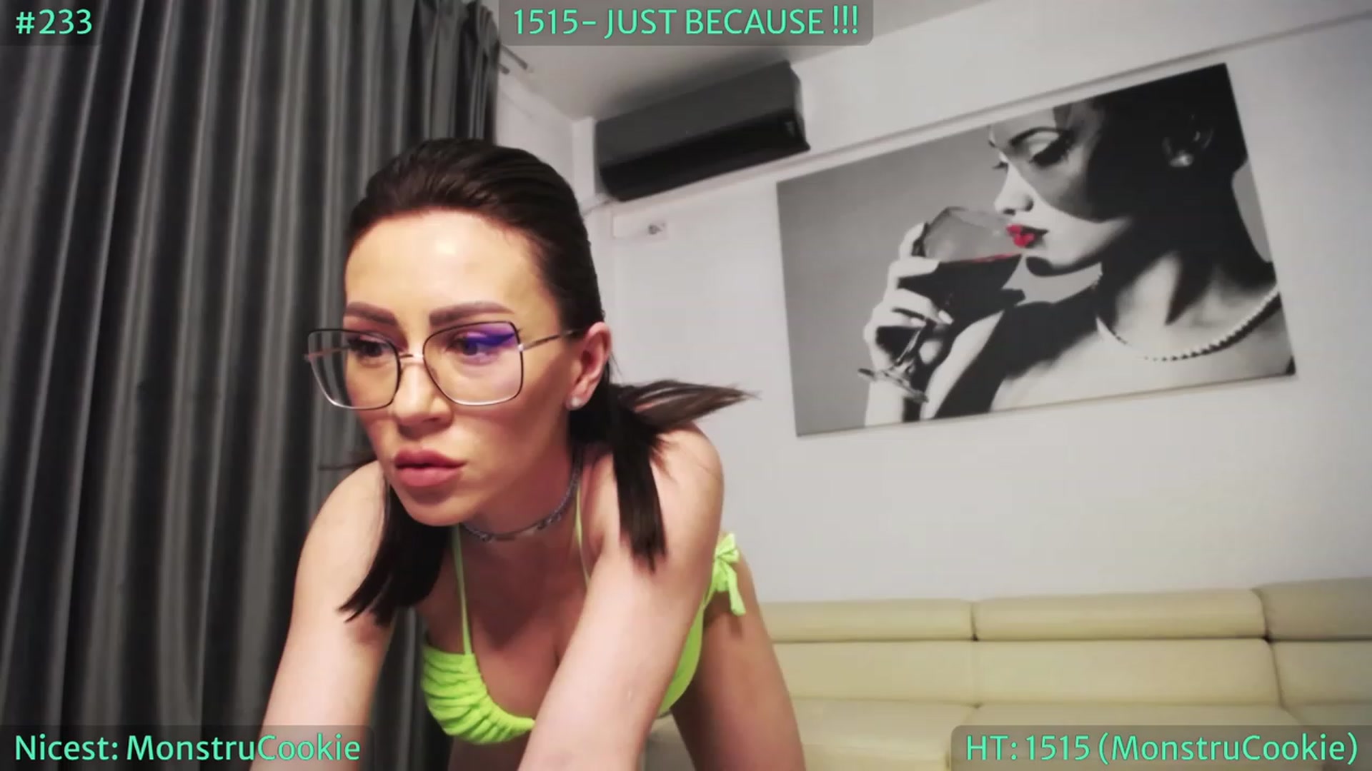 Gallery image thumbnail from SassyCookies's myfreecams stream on, 04/23/2023, 03:58 image 6 of 20
