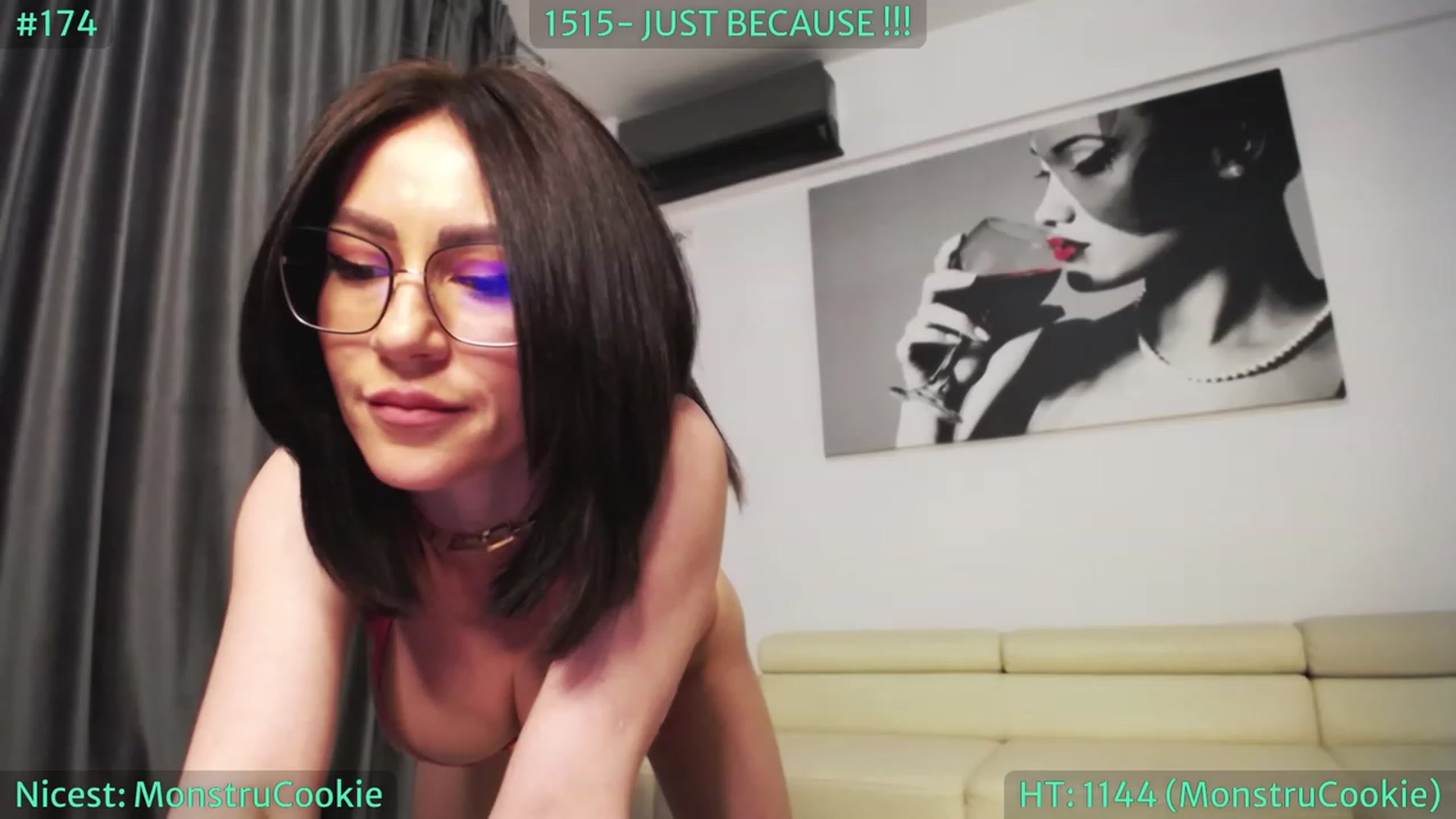Gallery image thumbnail from SassyCookies's myfreecams stream on, 04/27/2023, 04:41 image 3 of 20