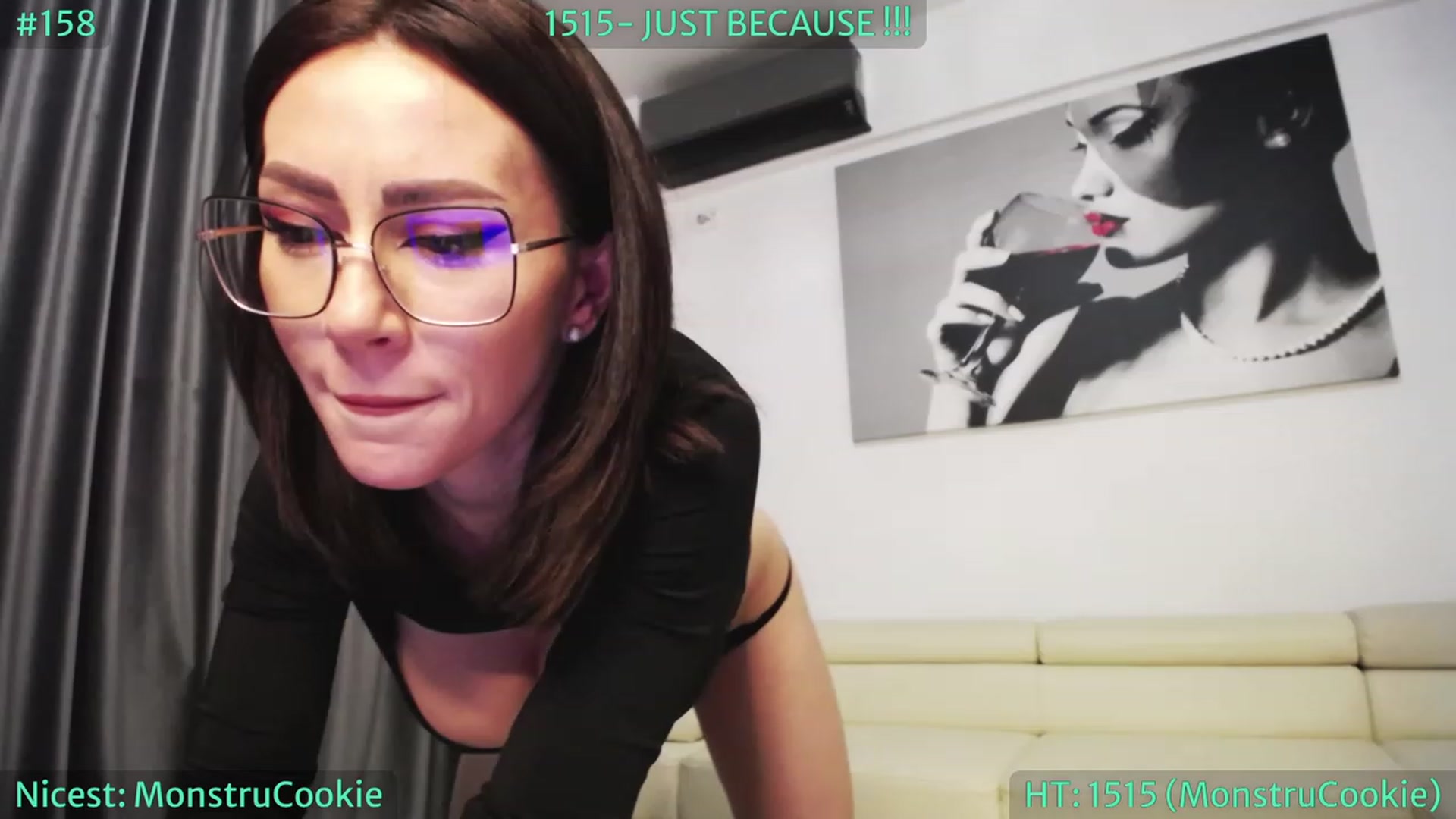 Gallery image thumbnail from SassyCookies's myfreecams stream on, 04/28/2023, 04:40 image 14 of 20