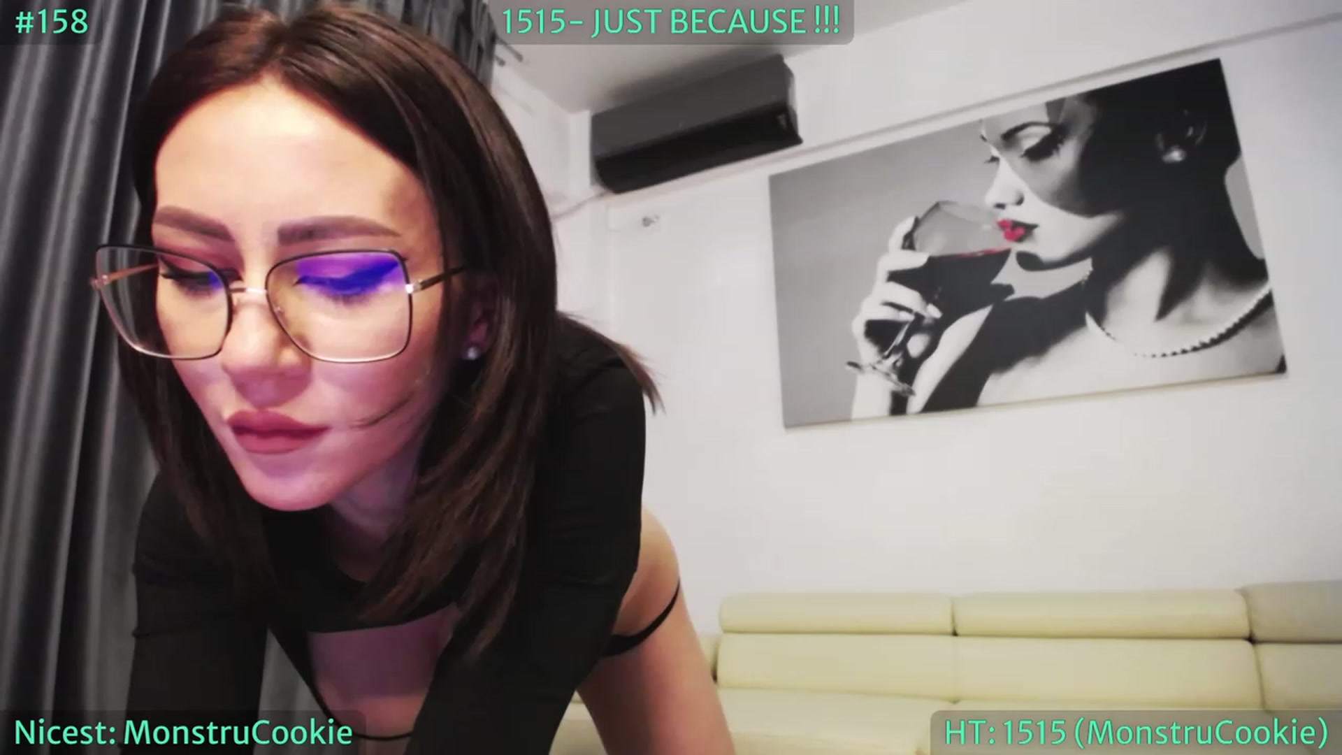 Gallery image thumbnail from SassyCookies's myfreecams stream on, 04/28/2023, 04:40 image 16 of 20