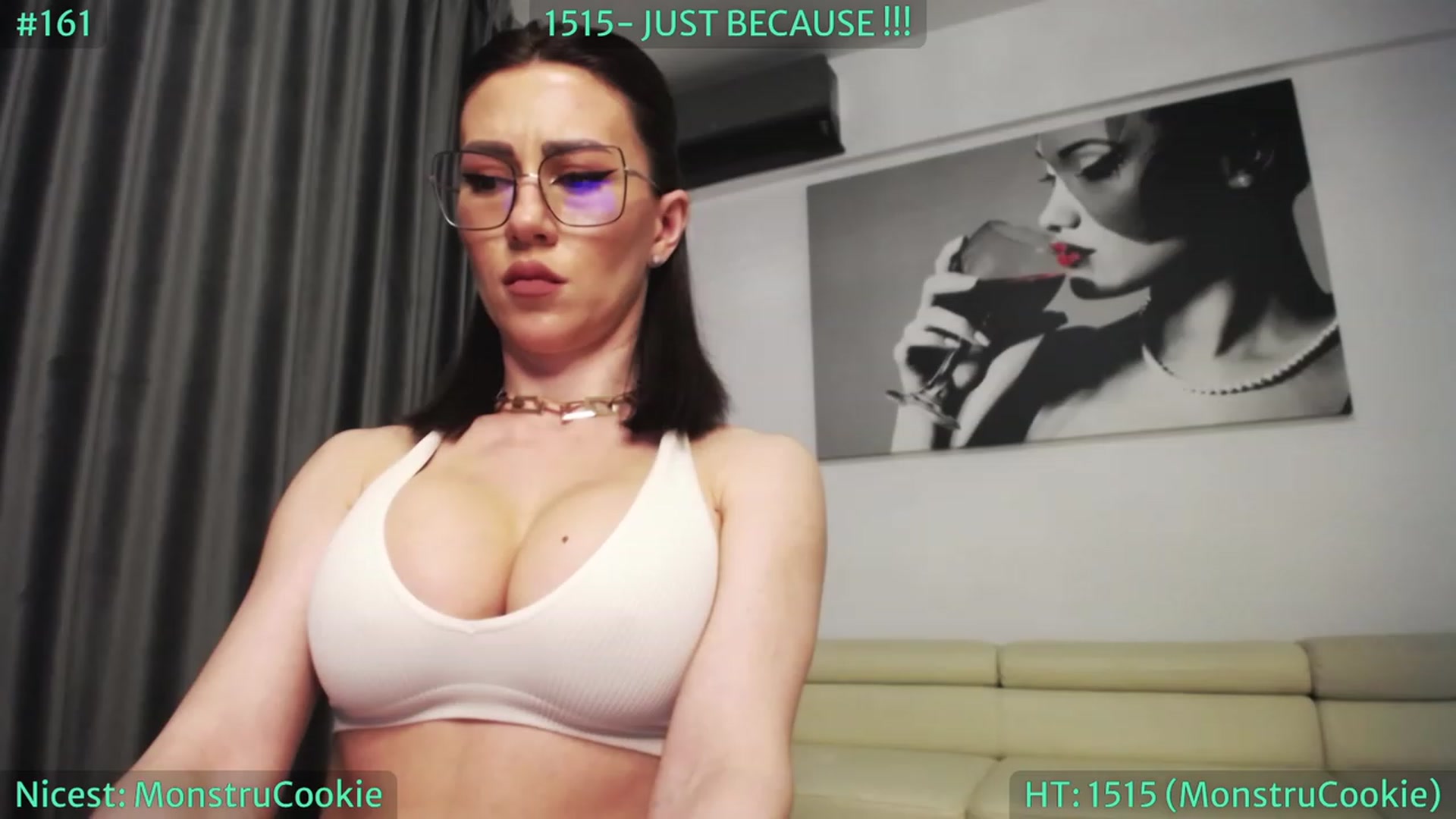 Gallery image thumbnail from SassyCookies's myfreecams stream on, 04/29/2023, 04:26 image 7 of 20
