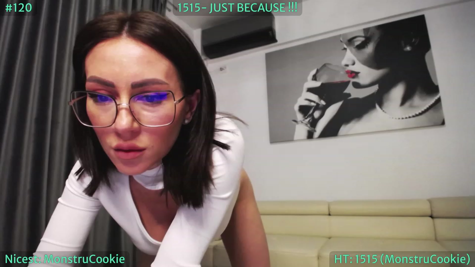Gallery image thumbnail from SassyCookies's myfreecams stream on, 05/03/2023, 06:03 image 14 of 20