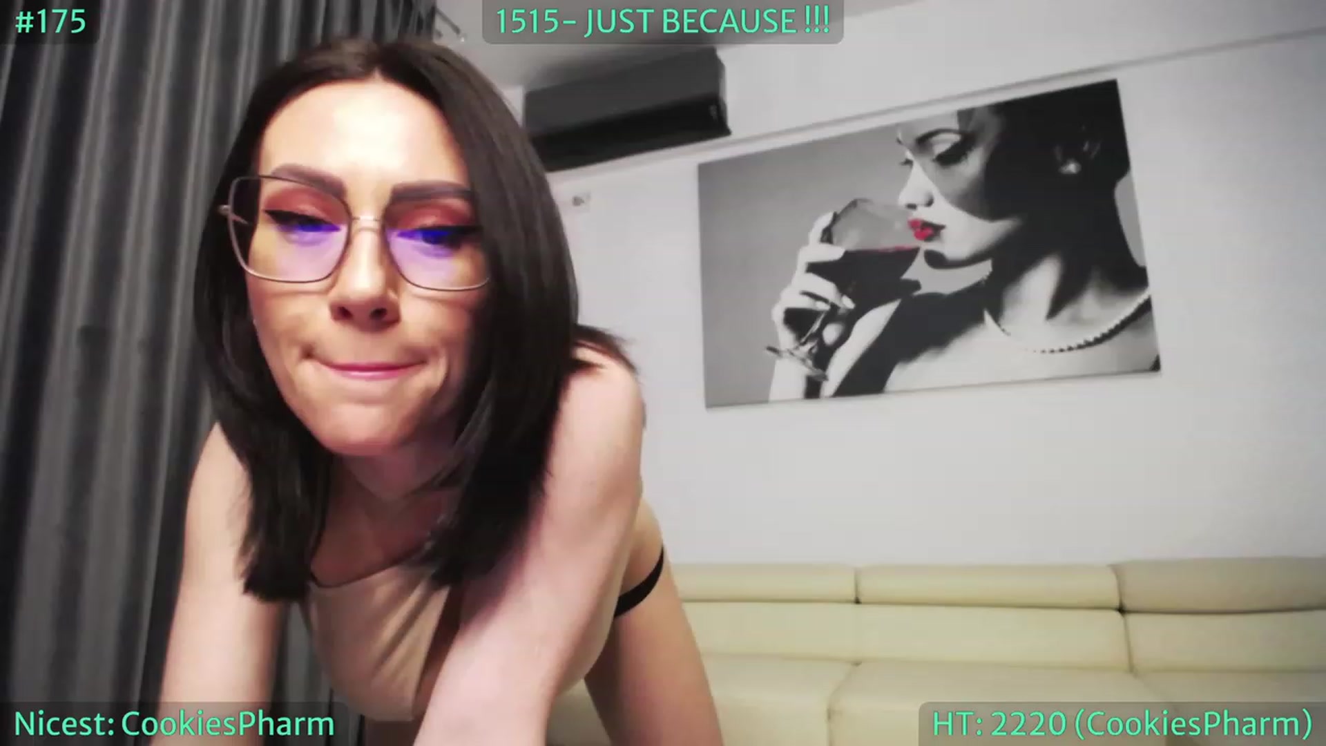 Gallery image thumbnail from SassyCookies's myfreecams stream on, 05/21/2023, 03:50 image 12 of 20