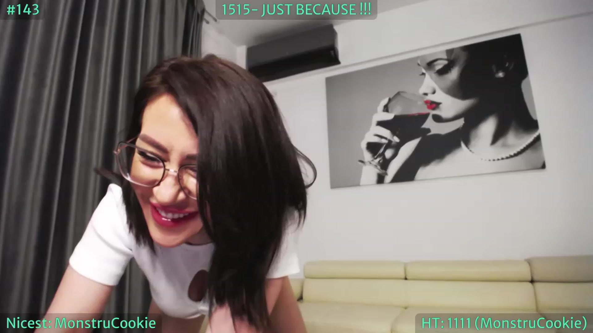 Gallery image thumbnail from SassyCookies's myfreecams stream on, 05/31/2023, 04:23 image 6 of 20