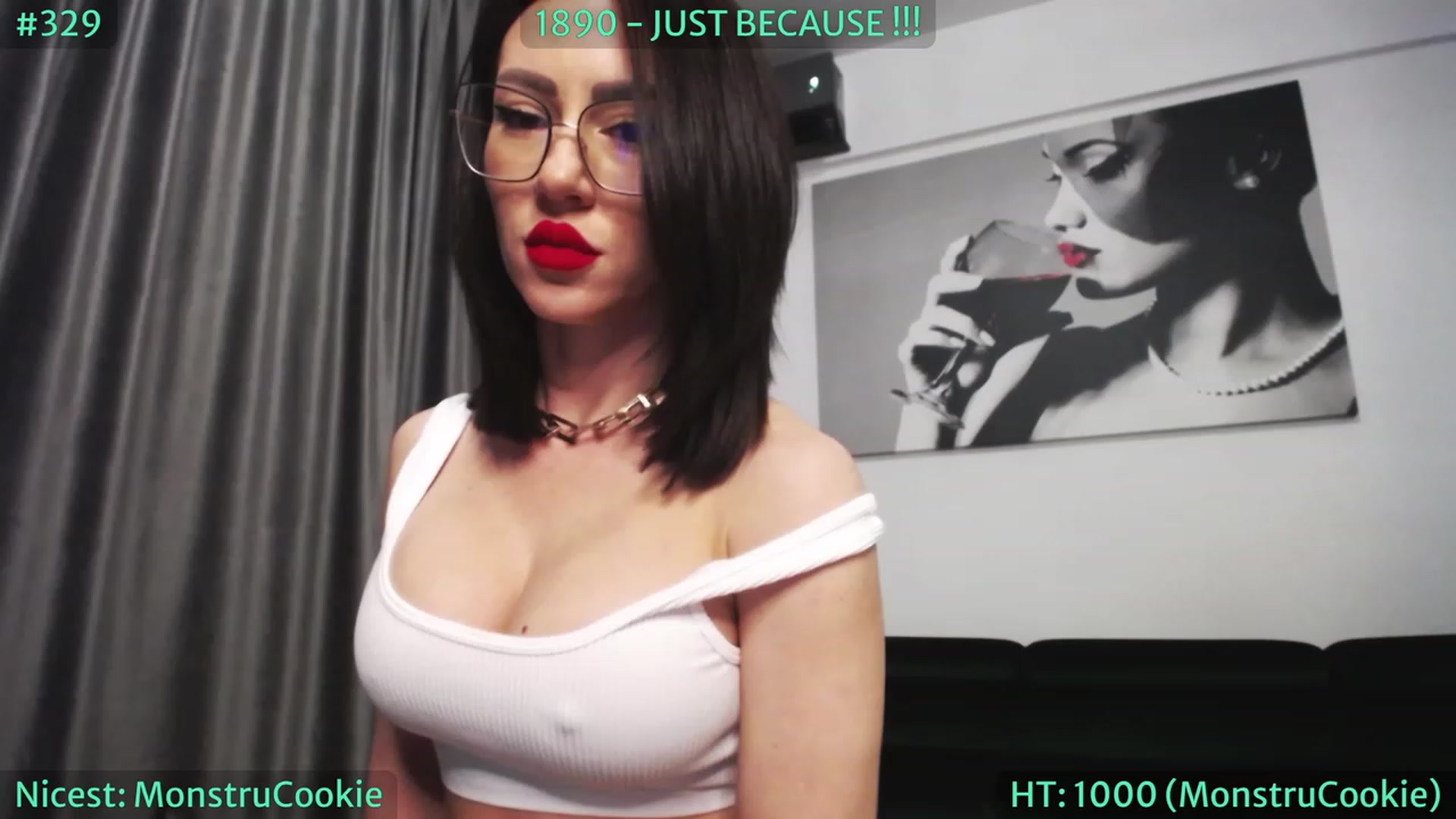 Gallery image thumbnail from SassyCookies's myfreecams stream on, 07/10/2023, 04:17 image 3 of 20