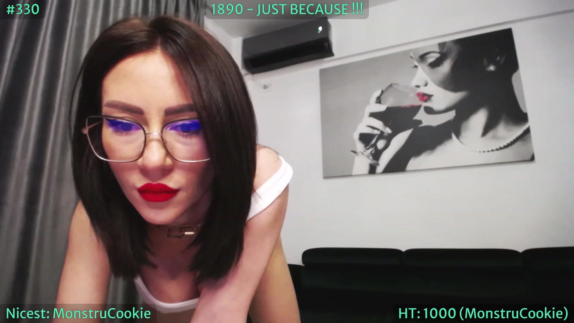Gallery image thumbnail from SassyCookies's myfreecams stream on, 07/10/2023, 04:17 image 2 of 20