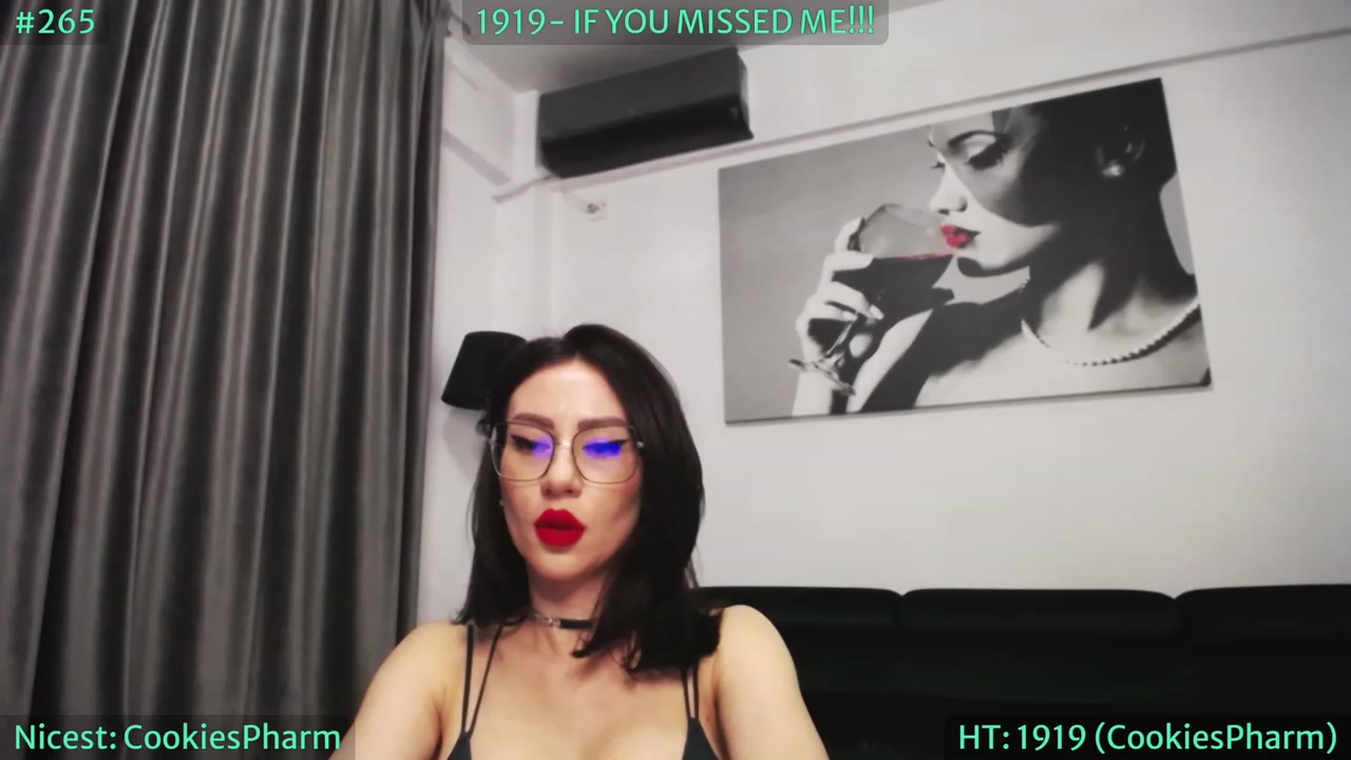 Gallery image thumbnail from SassyCookies's myfreecams stream on, 08/04/2023, 04:47 image 8 of 20