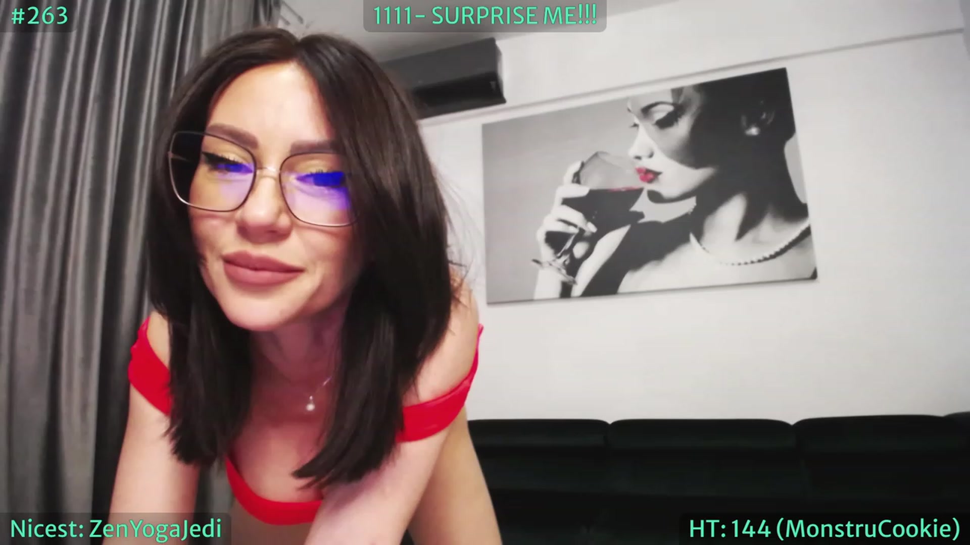 Gallery image thumbnail from SassyCookies's myfreecams stream on, 09/11/2023, 05:42 image 9 of 20