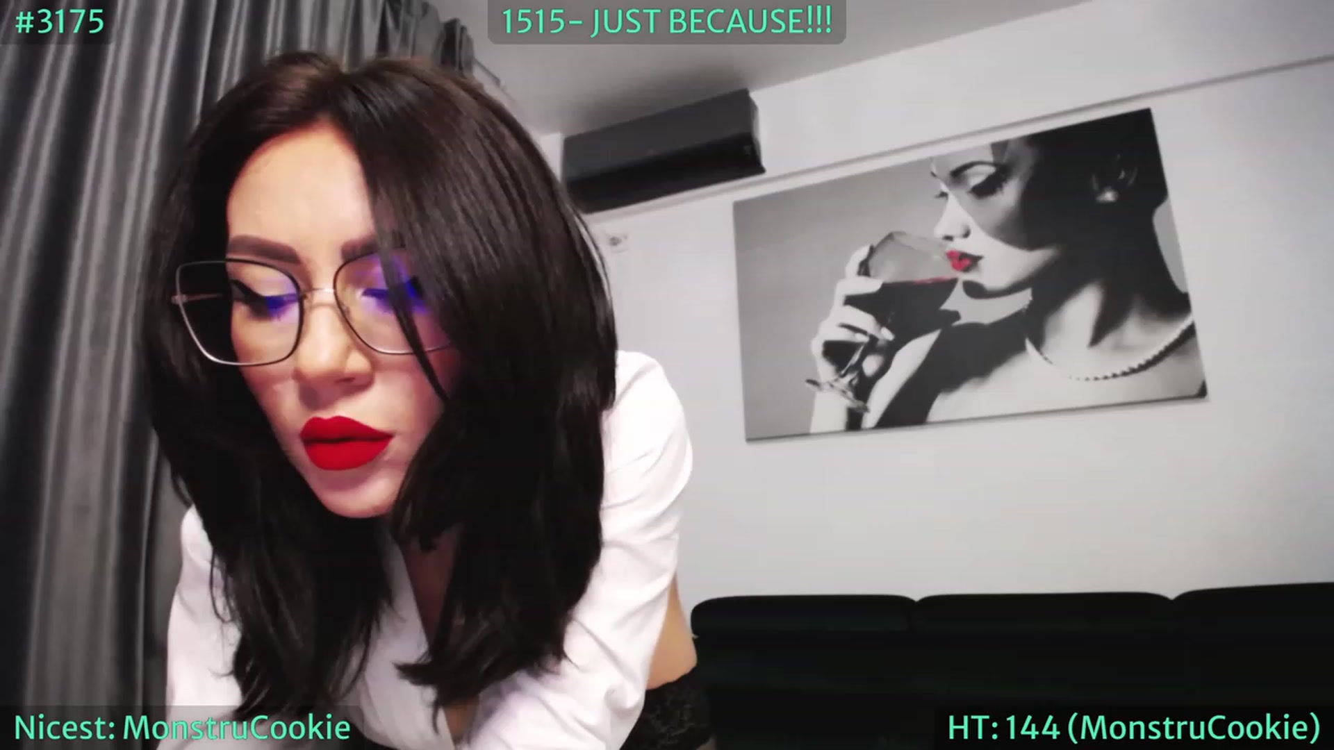 Gallery image thumbnail from SassyCookies's myfreecams stream on, 10/18/2023, 01:21 image 12 of 20