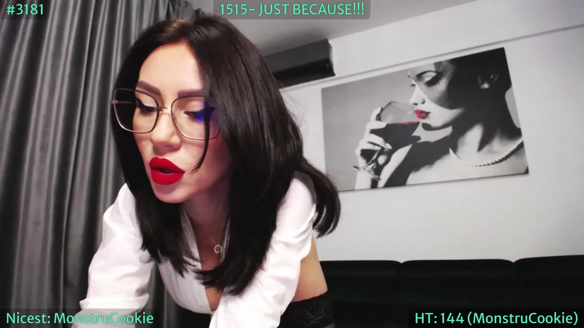 Gallery image thumbnail from SassyCookies's myfreecams stream on, 10/18/2023, 01:21 image 5 of 20