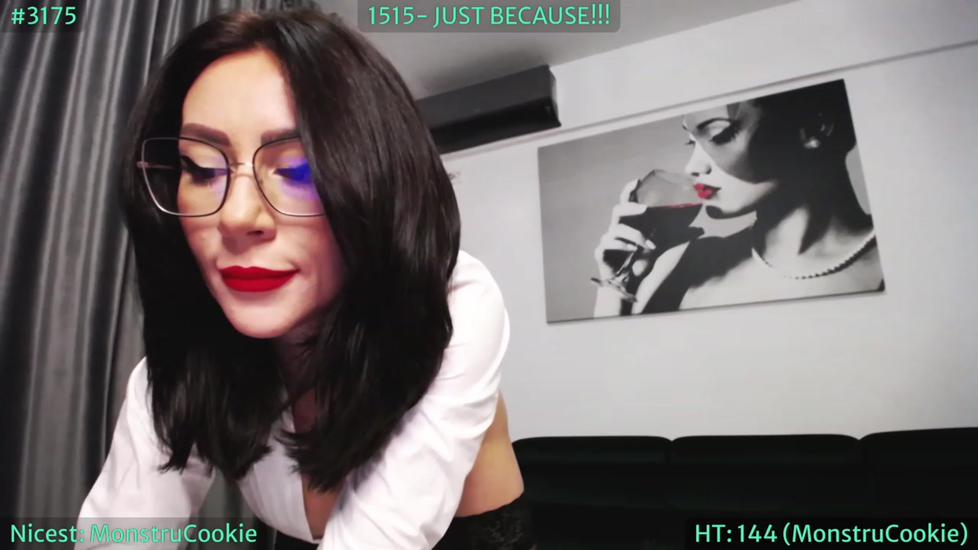 Gallery image thumbnail from SassyCookies's myfreecams stream on, 10/18/2023, 01:21 image 16 of 20