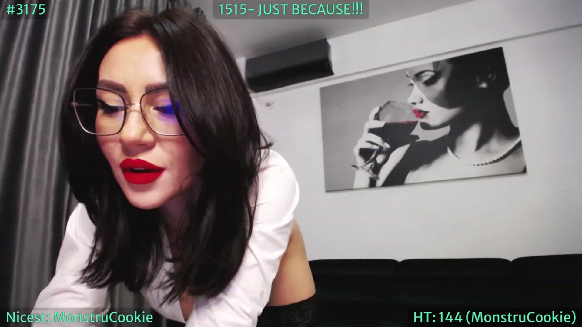 Gallery image thumbnail from SassyCookies's myfreecams stream on, 10/18/2023, 01:21 image 20 of 20