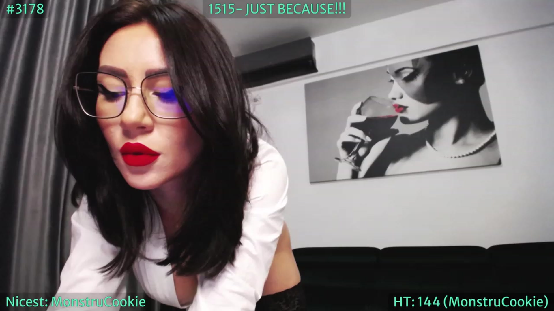 Gallery image thumbnail from SassyCookies's myfreecams stream on, 10/18/2023, 01:21 image 7 of 20