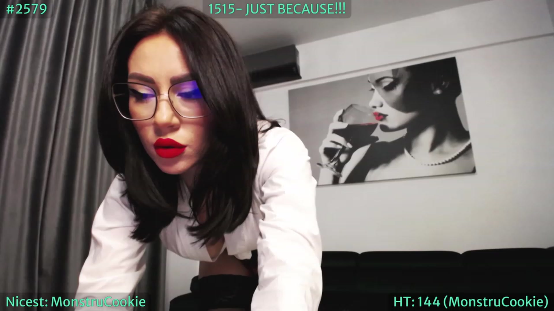 Gallery image thumbnail from SassyCookies's myfreecams stream on, 10/18/2023, 03:19 image 1 of 20