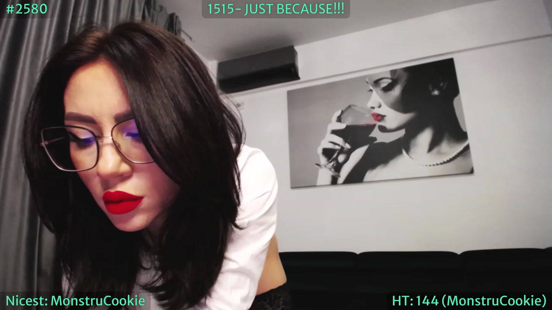 Gallery image thumbnail from SassyCookies's myfreecams stream on, 10/18/2023, 03:19 image 2 of 20
